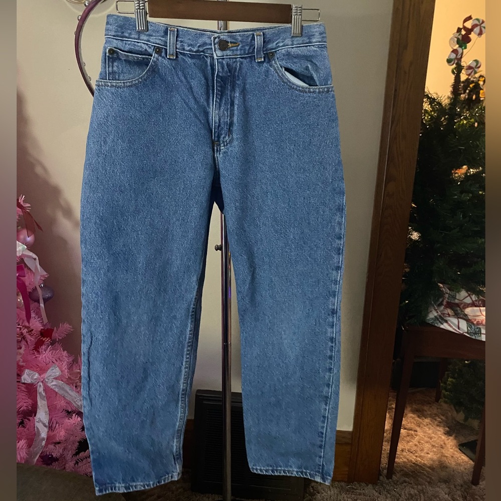 Classic High Rise Women's Jeans in Light Blue